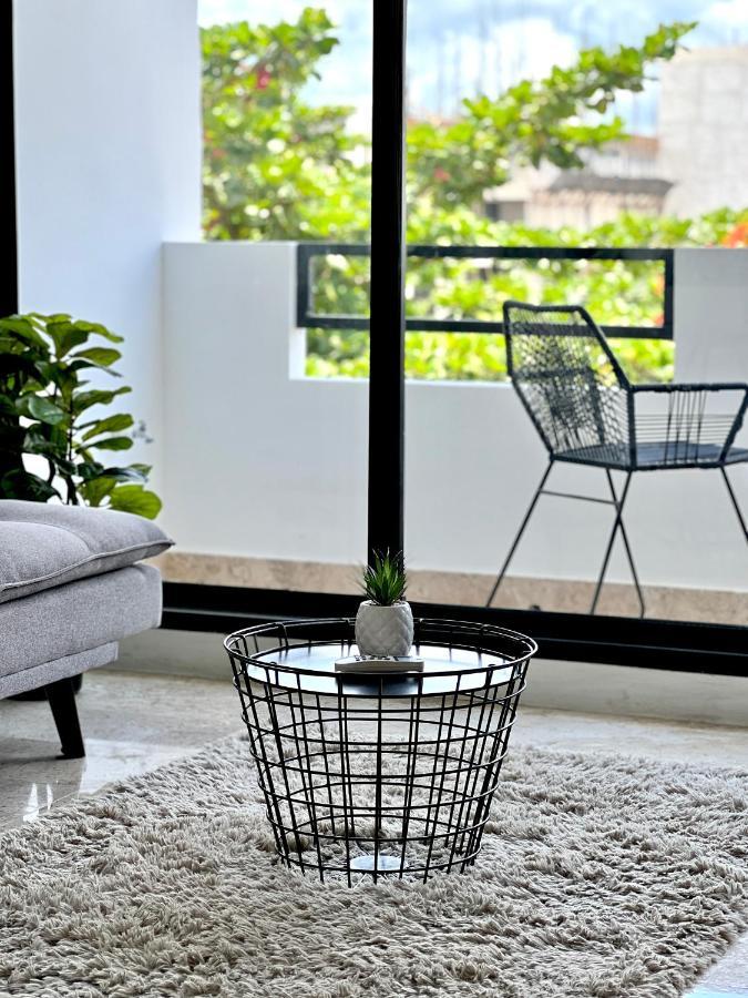 Paradise Apt Steps 5Thav & Beach Playa del Carmen Bagian luar foto